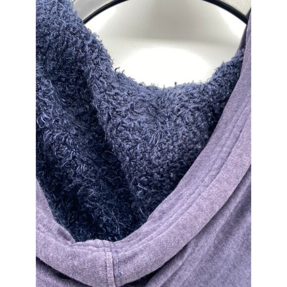 UNITED ARROWS Men's Dark Blue Heavyweight Teddy Fleece Zip-Up Jacket SZ XL - Picture 4 of 9